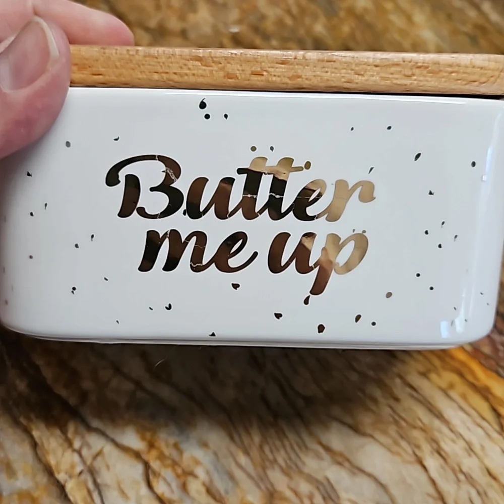 SWEESE Butter Me Up Large Butter Dish